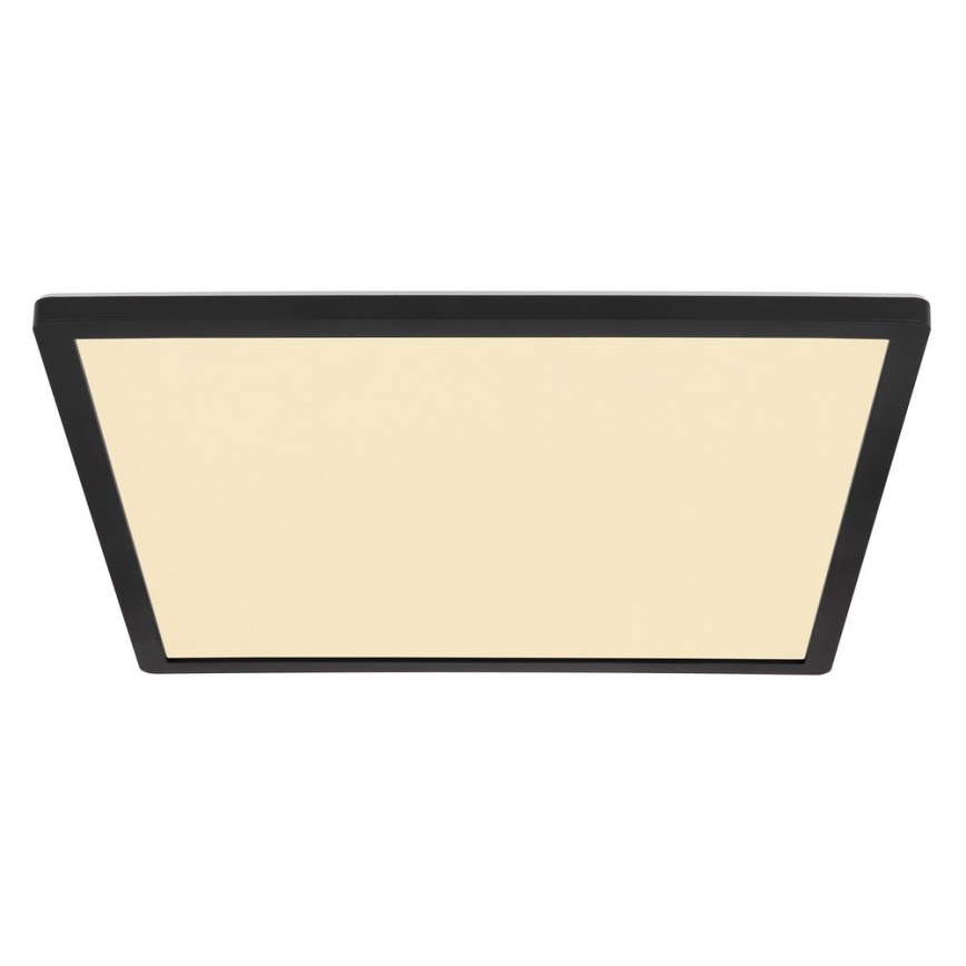 Globo - LED dimmbare Badezimmer-Deckenleuchte LED/24W/230V 42x42 cm IP44 schwarz