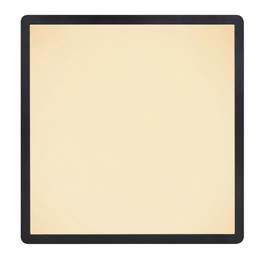 Globo - LED dimmbare Badezimmer-Deckenleuchte LED/24W/230V 42x42 cm IP44 schwarz