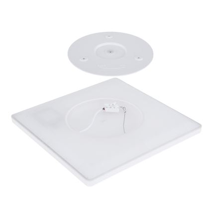 Globo - LED dimmbare Badezimmer-Deckenleuchte LED/24W/230V 42x42 cm IP44 weiß