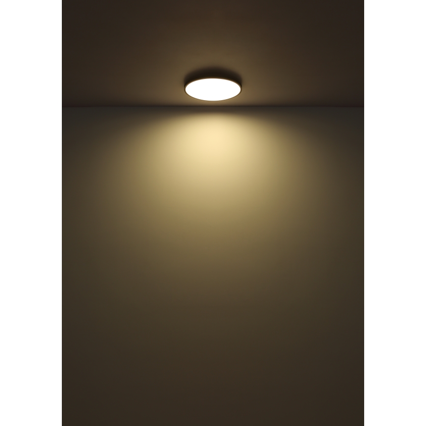 Globo - LED-Deckenleuchte LED/15W/230V 4000K d 23 cm schwarz