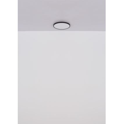 Globo - LED-Deckenleuchte LED/15W/230V 4000K d 23 cm schwarz