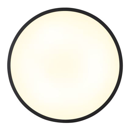 Globo - LED-Deckenleuchte LED/15W/230V 4000K d 23 cm schwarz