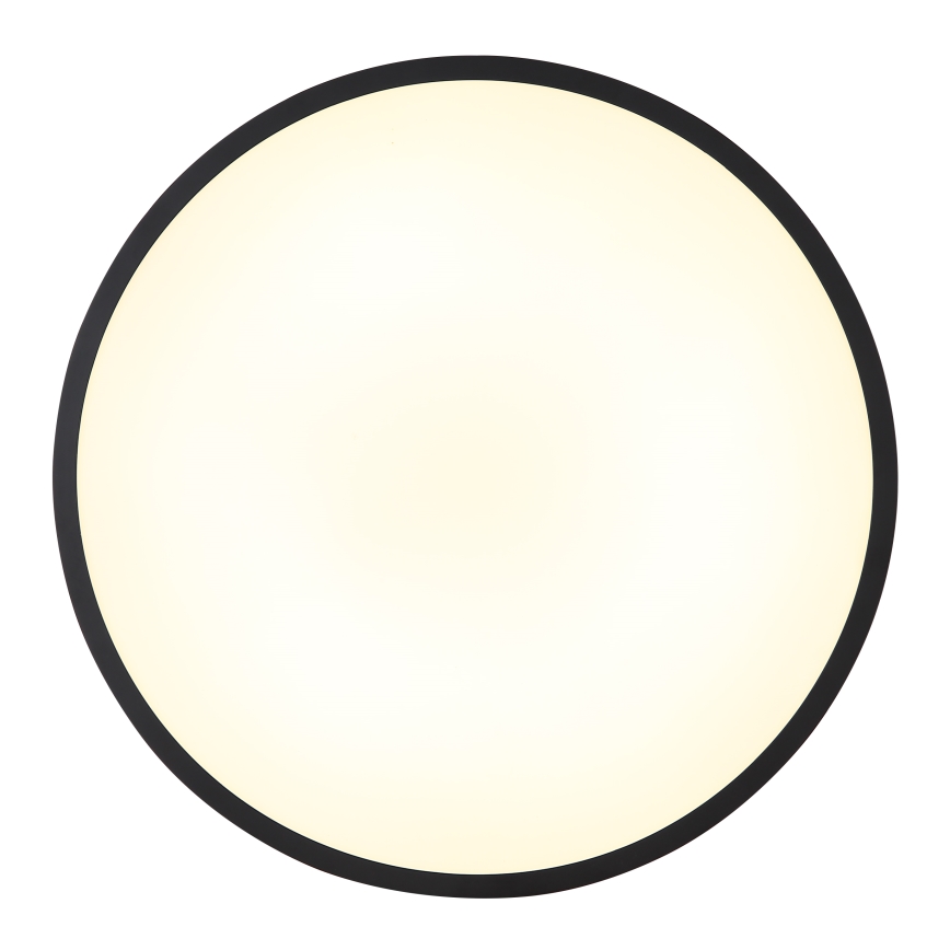 Globo - LED-Deckenleuchte LED/15W/230V 4000K d 23 cm schwarz