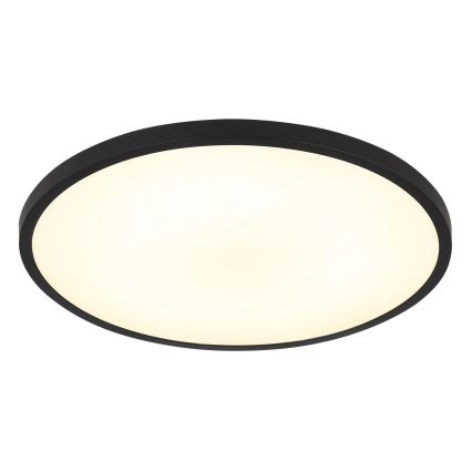 Globo - LED-Deckenleuchte LED/20W/230V 4000K Ø 30 cm schwarz