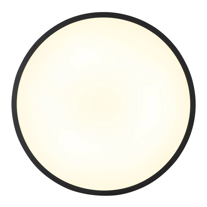 Globo - LED-Deckenleuchte LED/20W/230V 4000K Ø 30 cm schwarz