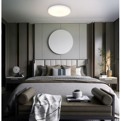 Globo - LED-Deckenleuchte LED/32W/230V 4000K d 40 cm weiß