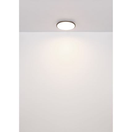 Globo - LED-Deckenleuchte LED/18W/230V 4000K d 35 cm schwarz