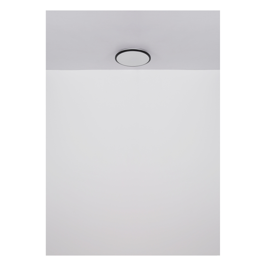 Globo - LED-Deckenleuchte LED/18W/230V 4000K d 35 cm schwarz