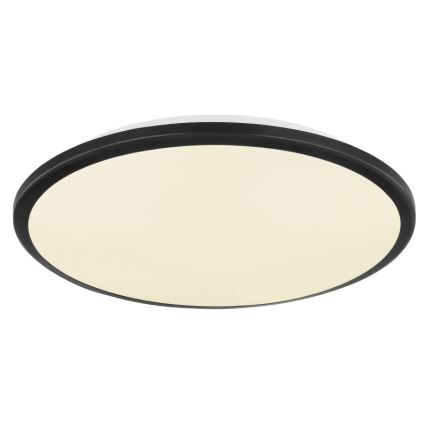 Globo - LED-Deckenleuchte LED/18W/230V 4000K d 35 cm schwarz
