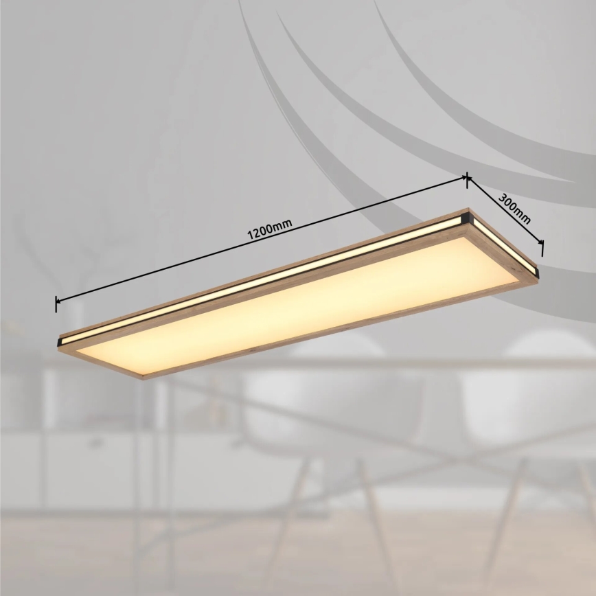 Globo - Dimmbare LED-Deckenleuchte LED/36W/230V 3000K 30x120 cm