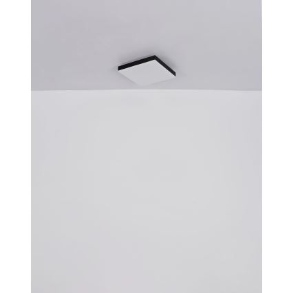 Globo - LED-Deckenleuchte LED/18W/230V 30x30 cm schwarz