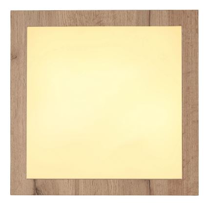 Globo - LED-Deckenleuchte LED/16W/230V braun