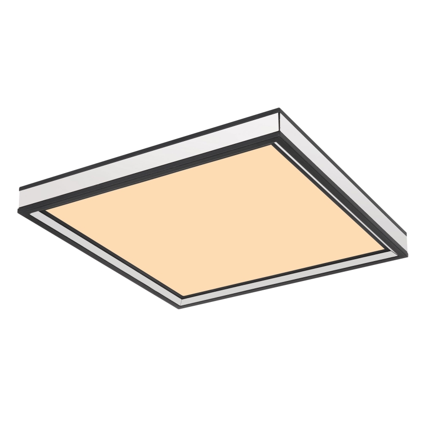 Globo - LED Deckenleuchte LED/12W/230V 30x30 cm schwarz/weiß