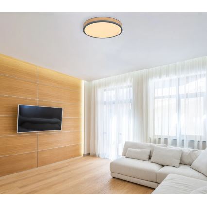 Globo - Dimmbare LED-Deckenleuchte LED/24W/230V 3000-6500K Ø 45 cm