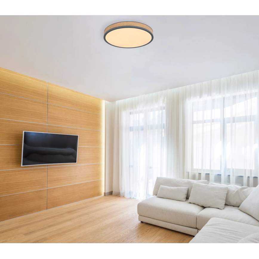 Globo - Dimmbare LED-Deckenleuchte LED/24W/230V 3000-6500K Ø 45 cm