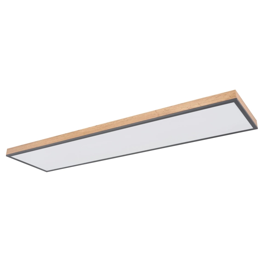 Globo - Dimmbare LED-Deckenleuchte LED/36W/230V 2700-6500K braun/grau + Fernbedienung