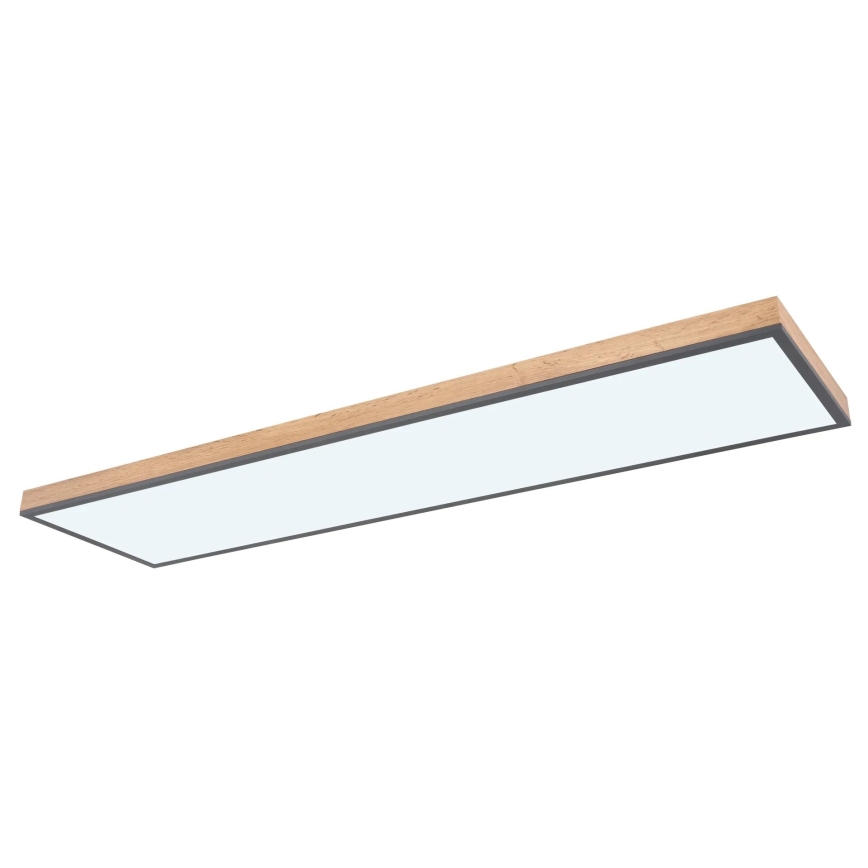 Globo - Dimmbare LED-Deckenleuchte LED/36W/230V 2700-6500K braun/grau + Fernbedienung