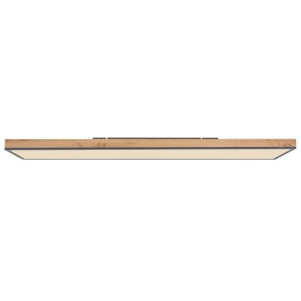 Globo - Dimmbare LED-Deckenleuchte LED/36W/230V 2700-6500K braun/grau + Fernbedienung