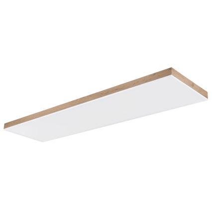 Globo - Dimmbare LED-Deckenleuchte LED/36W/230V 2700-6500K + Fernbedienung braun/weiß