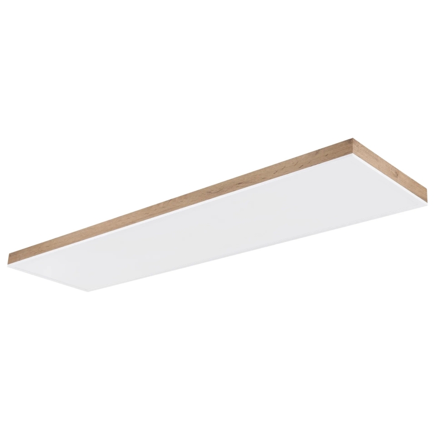 Globo - Dimmbare LED-Deckenleuchte LED/36W/230V 2700-6500K + Fernbedienung braun/weiß