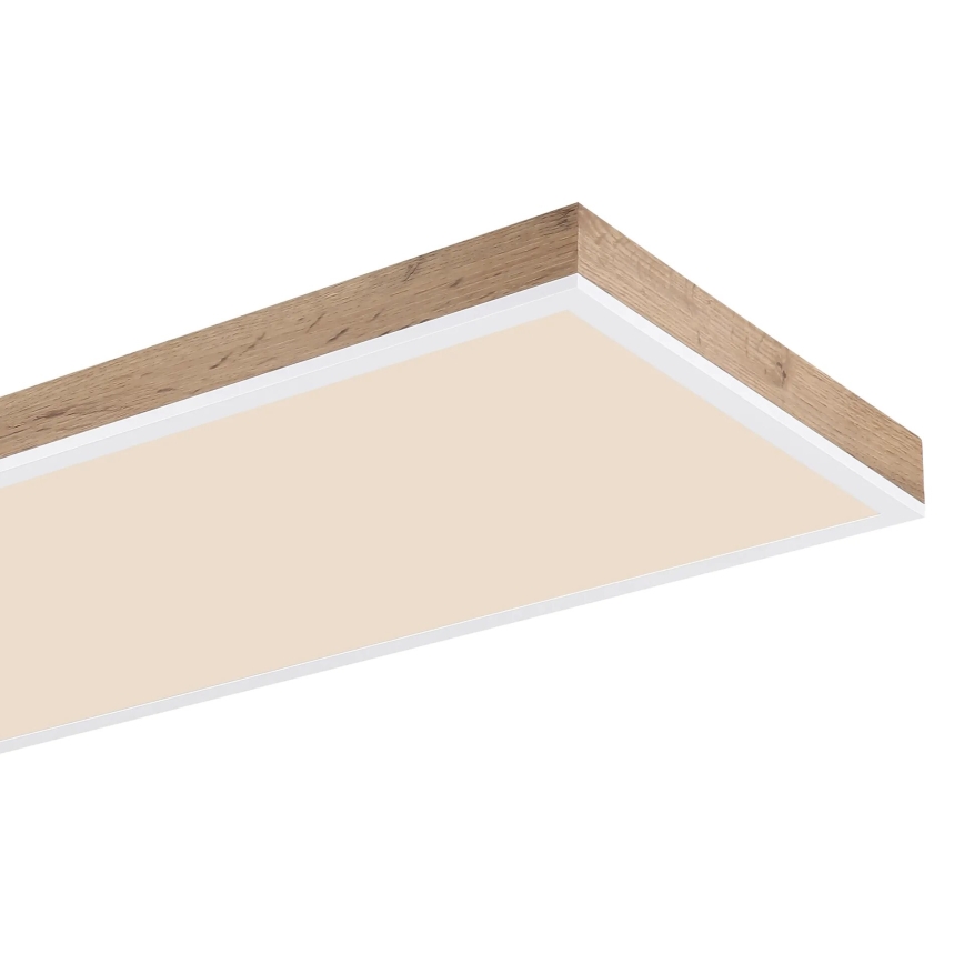 Globo - Dimmbare LED-Deckenleuchte LED/36W/230V 2700-6500K + Fernbedienung braun/weiß