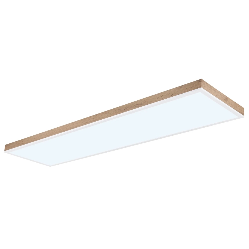 Globo - Dimmbare LED-Deckenleuchte LED/36W/230V 2700-6500K + Fernbedienung braun/weiß