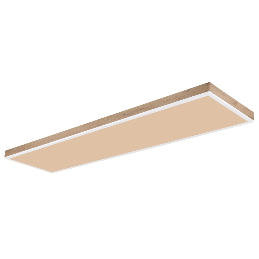 Globo - Dimmbare LED-Deckenleuchte LED/36W/230V 2700-6500K + Fernbedienung braun/weiß