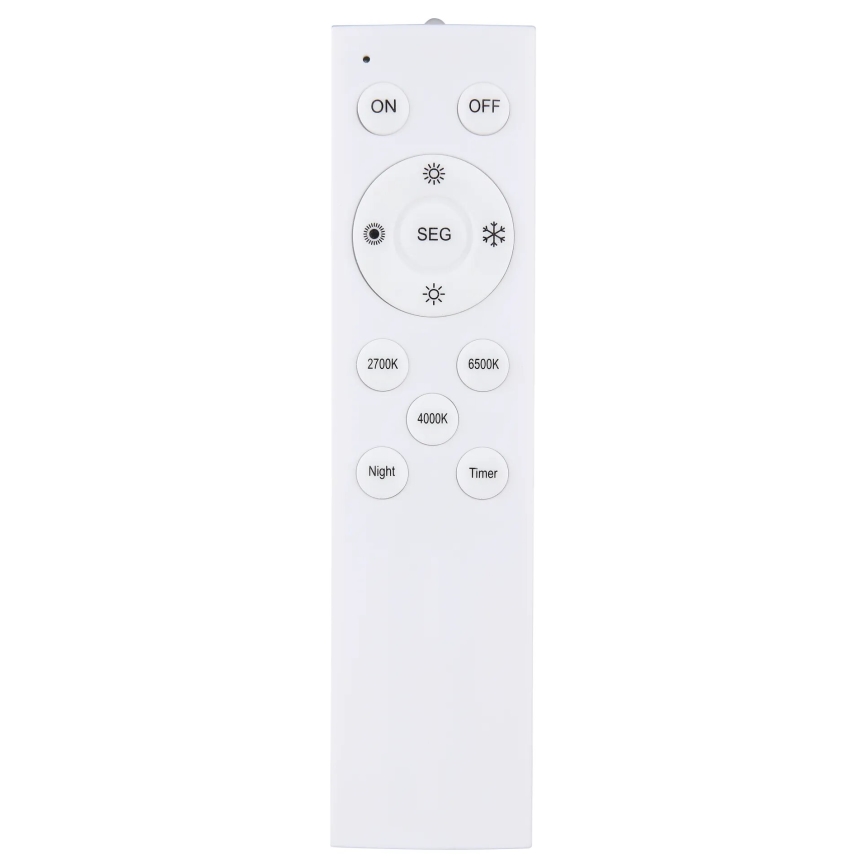Globo - LED dimmbare Deckenleuchte LED/36W/230V 2700-6500K braun/weiß + Fernbedienung