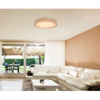 Globo - Dimmbare LED-Deckenleuchte LED/48W/230V 3000-6000K + Fernbedienung