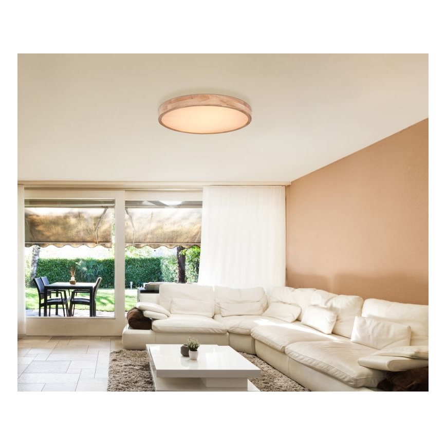 Globo - Dimmbare LED-Deckenleuchte LED/48W/230V 3000-6000K + Fernbedienung