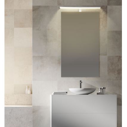 Globo - LED Badezimmerspiegelbeleuchtung LED/12W/230V 60 cm IP44 glänzender Chrom