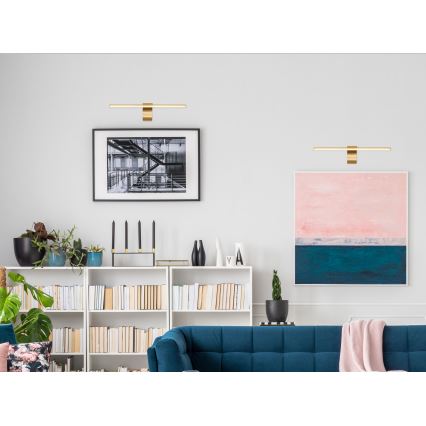 Globo - LED Badezimmerspiegelbeleuchtung LED/10W/230V 60,8 cm IP44 gold