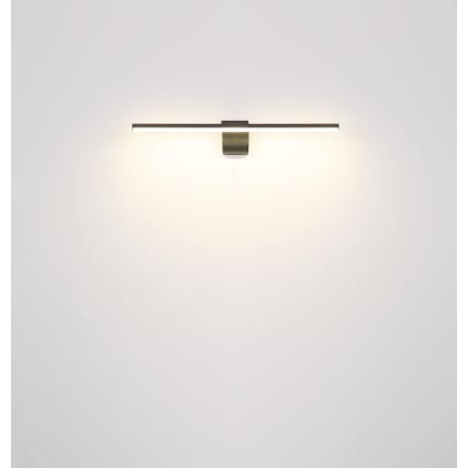 Globo - LED Badezimmerspiegelbeleuchtung LED/10W/230V 60,8 cm IP44 schwarz