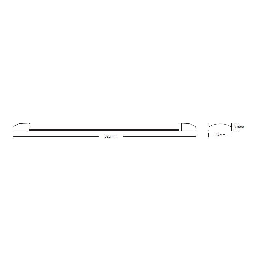 Globo - LED-Badwandleuchte LED/18W/230V IP65