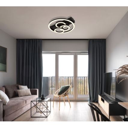 Globo - dimmbare LED-Deckenleuchte LED/40W/230V 2700-6500K Ø 35x33 cm + Fernbedienung