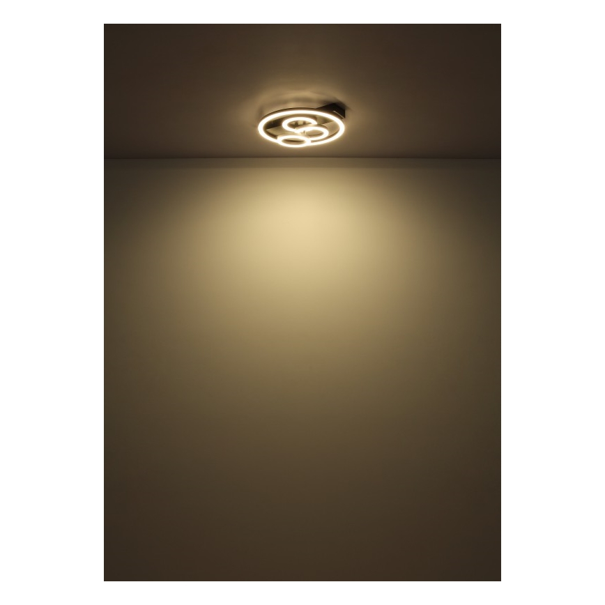 Globo - dimmbare LED-Deckenleuchte LED/40W/230V 2700-6500K Ø 35x33 cm + Fernbedienung