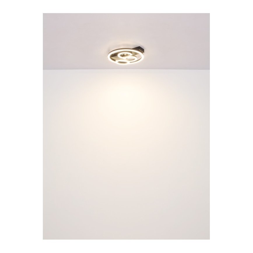 Globo - dimmbare LED-Deckenleuchte LED/40W/230V 2700-6500K Ø 35x33 cm + Fernbedienung