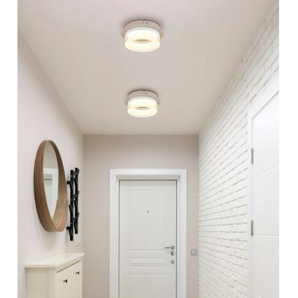 Globo - LED-Deckenleuchte, 8W, 230V, 3000K, Ø 16 cm