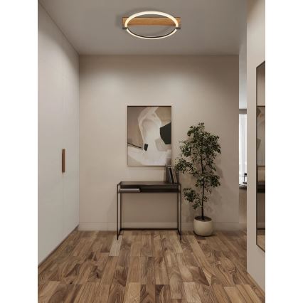 Globo - LED-Deckenleuchte LED/15W/230V 3000K 41,4x38 cm beige
