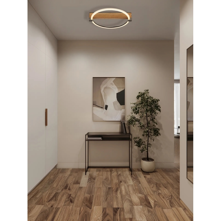 Globo - LED-Deckenleuchte LED/15W/230V 3000K 41,4x38 cm beige