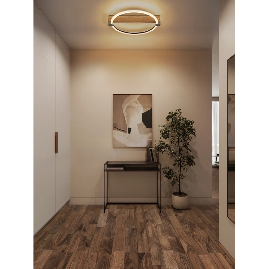 Globo - LED-Deckenleuchte LED/15W/230V 3000K 41,4x38 cm beige