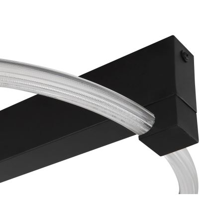 Globo - LED-Deckenleuchte LED/15W/230V 3000K 41,4x38 cm schwarz