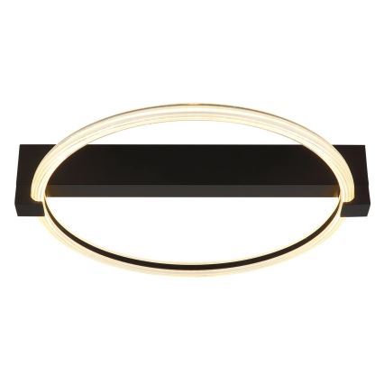 Globo - LED-Deckenleuchte LED/15W/230V 3000K 41,5x38 cm schwarz