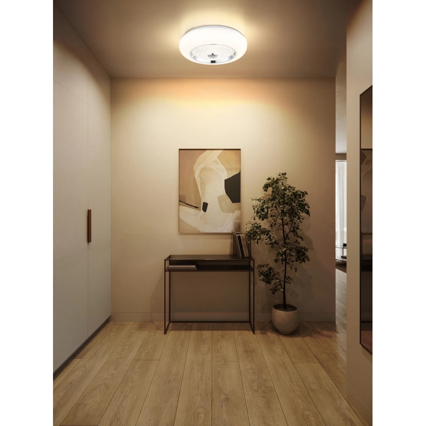 Globo - LED-Deckenleuchte LED/24W/230V 2700/4000/6000K Ø 38,5 cm weiß