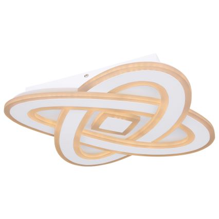 Globo - LED dimmbare Deckenleuchte LED/36W/230V 3000-6000K Ø 50 cm weiß + Fernbedienung