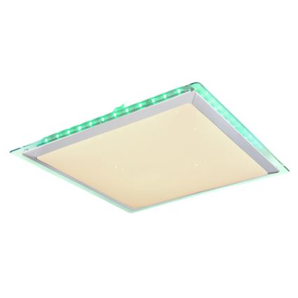 Globo - Dimmbare LED-RGB-Leuchte LED/48W/230V+LED/4,5W/230V 3000-6000K + Fernbedienung
