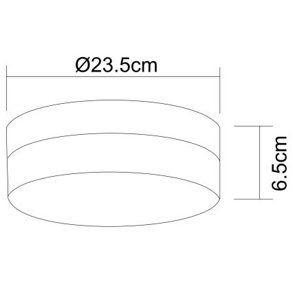 GLOBO - Deckenleuchte 2xE27/40W