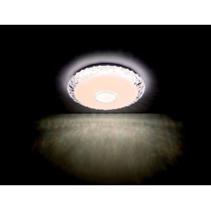 Globo - LED dimmbare Deckenleuchte LED/40W/230V 2700-6500K Ø 50 cm Wi-Fi Tuya + Fernbedienung