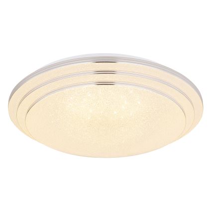 Globo - Dimmbare LED-Deckenleuchte LED/18W/230V d 40 cm 2700-6500K + Fernbedienung