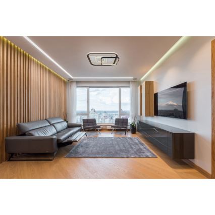 Globo 48459-48 - dimmbare LED-Deckenleuchte ANI LED/48W/230V 2700-6000K 48x52 cm + Fernbedienung